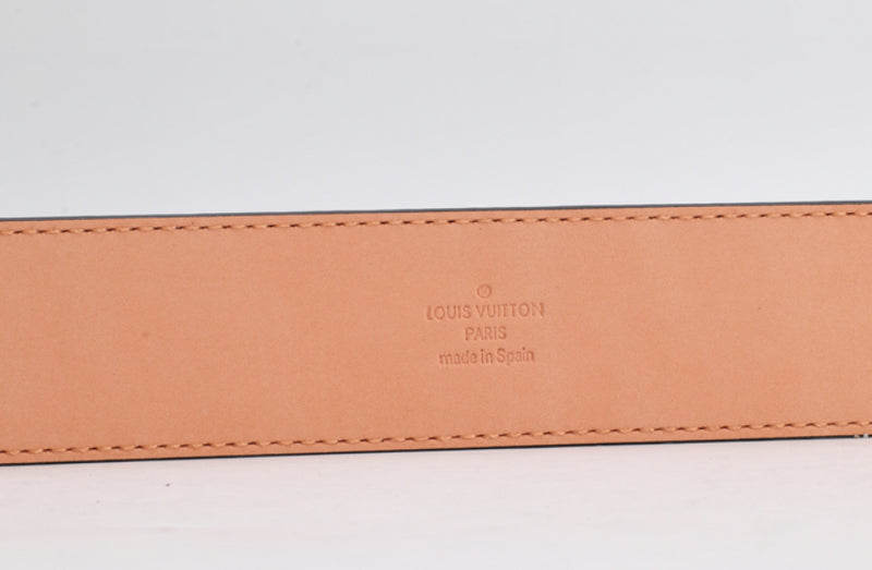 Reversible Checkered Leather Belt – Designer-Inspired Luxury Style