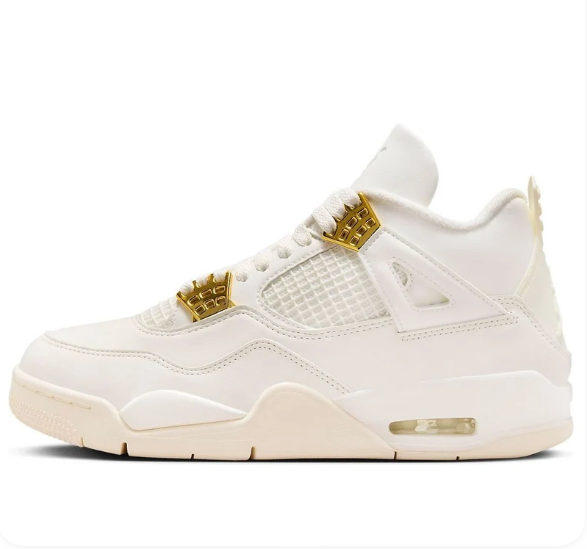 Air Jordan 4 Retro 'Metallic Gold' (Women's) AQ9129-170