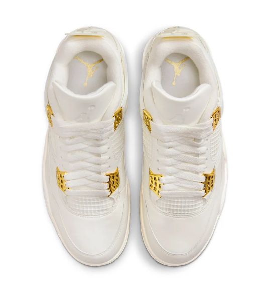 Air Jordan 4 Retro 'Metallic Gold' (Women's) AQ9129-170