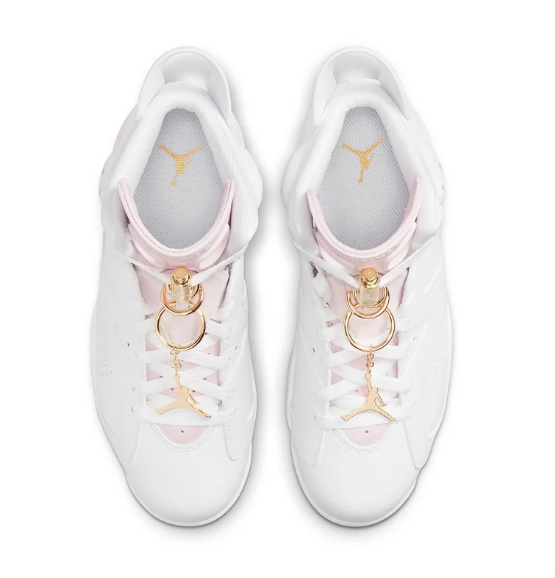 Air Jordan 6 Retro 'Gold Hoops' (Women's) DH9696-100