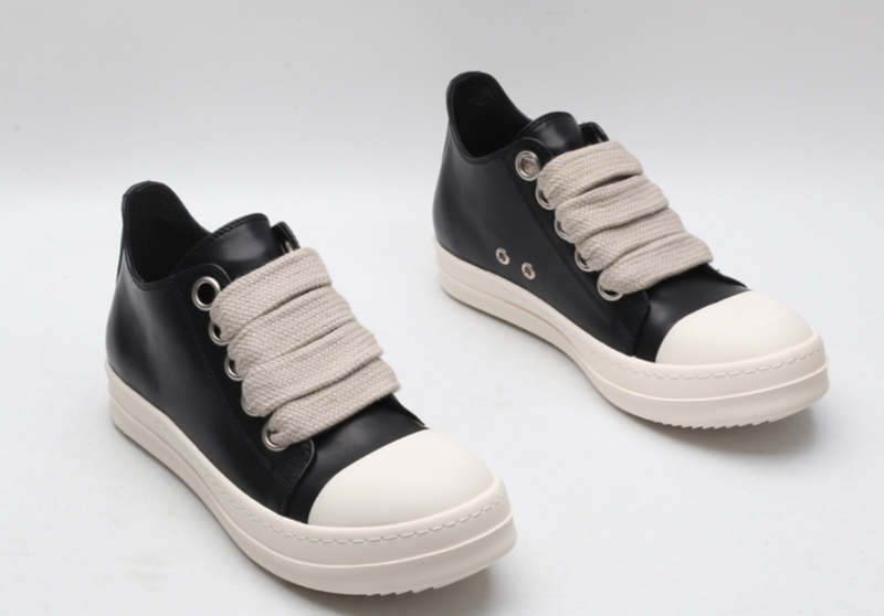 Rck Owns DRKSHDW Low-Top Sneakers – Jumbo Laces Edition