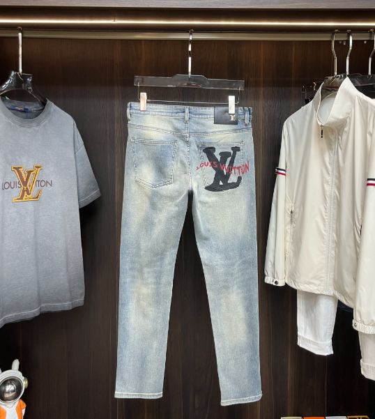 Monogram Gradient Denim Jeans