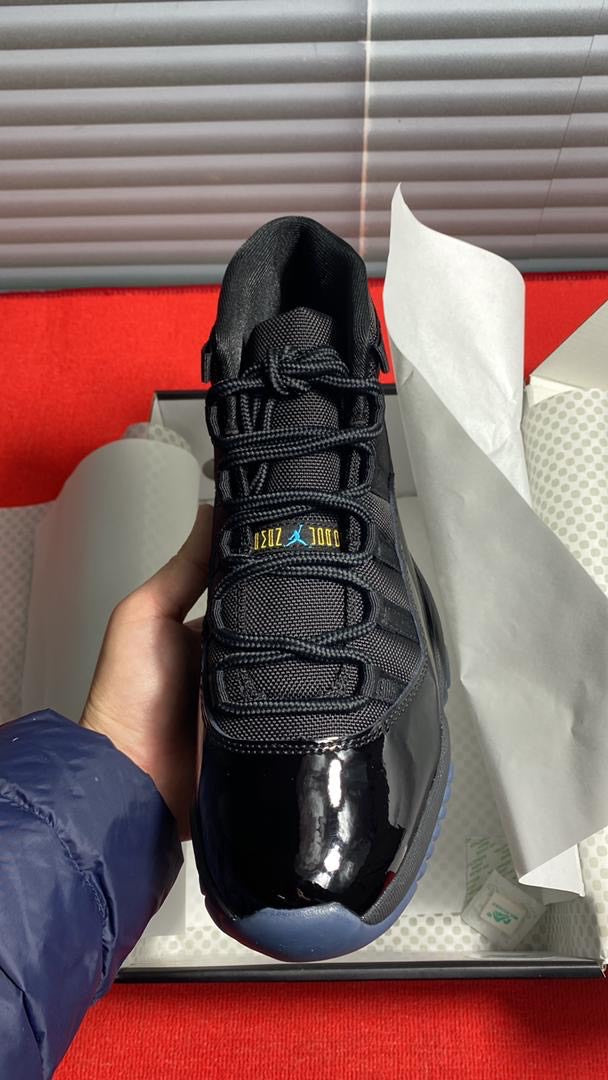 Mens "11" Patent Sneakers