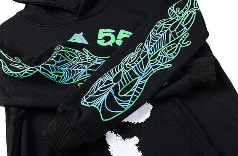 Juice WRLD 999 x 555 Graphic Black Hoodie